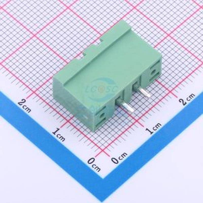 5 kom 5mm Broj redova: 1 broj pinova po redu: 2 ravna priključna terminala P=kraj ploče 5mm/utičnica zatvorena