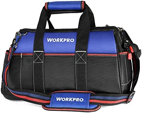 WorkPro 16-inčna torba za širok alat za usta, torba za zaštitu od tkanine za teške dežurne opreme sa