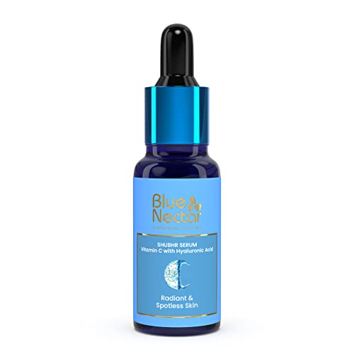 Plavi nektar ajurvedski vitamin C Serum za lice za tamnu korekciju tačke i blistavu kožu / prirodni