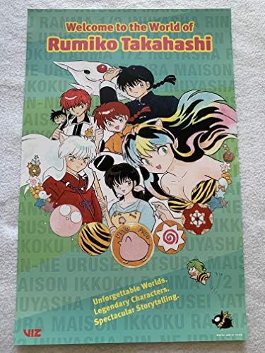 Rumiko Takahashi - 11 X17 D / S originalni promo TV poster SDCC 2019 Inuyasha