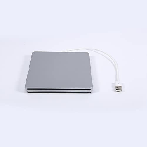 Srebrni Slot-u USB eksterni optički uređaj DVD gorionik, Notebook Desktop univerzalni mobilni DVD