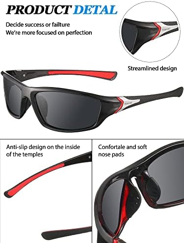 9 pari polariziranih sportskih sunčanih naočara za vožnju sjenila za trčanje sunčanih naočara