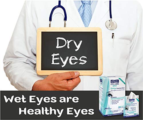 Dr. Fischer. Maramice za kapke tretman očiju za blefaritis, crvene, suhe oči. Pročišćeni Makeup Remover za