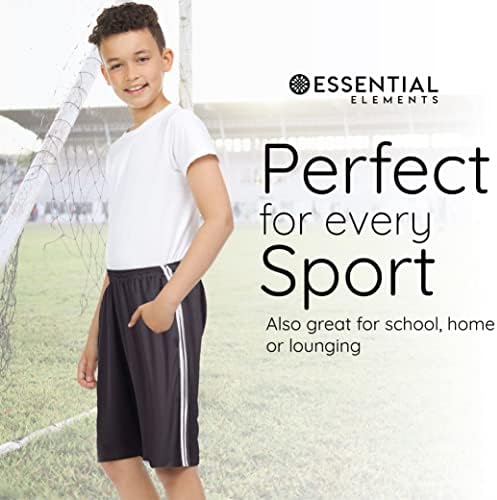 Esencijalni elementi 5 Pakovanje: Dječaci Atletički aktivni sportski teretani Basketball Hramovi sa džepovima