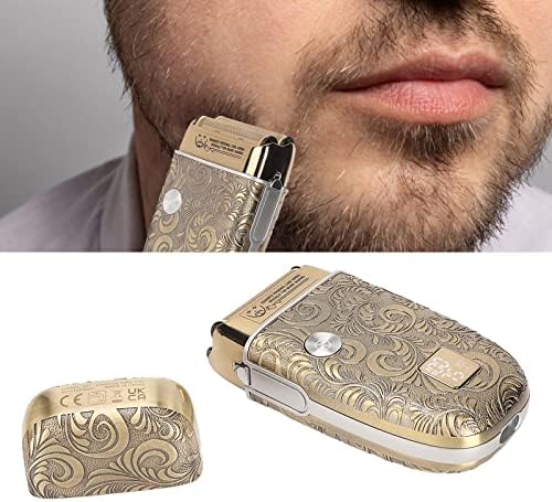 Filfeel Professional Beard Grooming kose, dvostruki plutajući rezač izrezbareni uzori Metalni