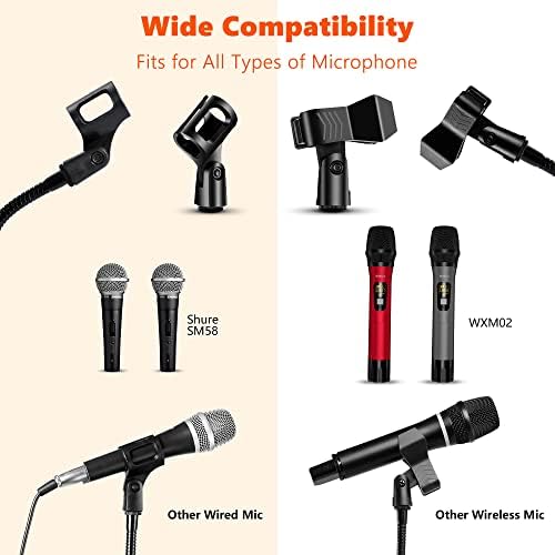 Bietrun Bežični mikrofon i stalak za mikrofon, za pjevanje / vjenčanje/crkvu/pozornicu/zabavu