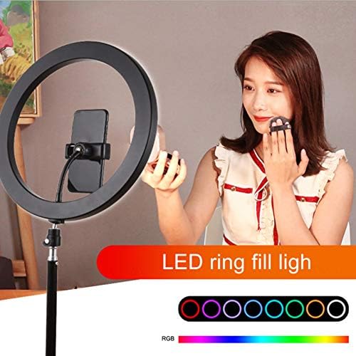 LED prstenasto svjetlo, metalna Prijenosna fotografija LED prstenasto svjetlo za punjenje sa stativom, LED rasvjeta