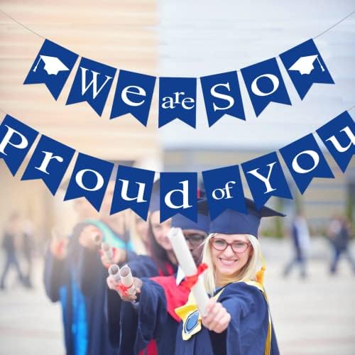 Tako smo ponosni na vas baner diplomskih banera Čestitamo diplomirani banner 2023 Baner mature za